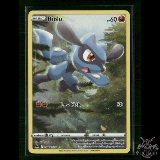 Riolu GG26/GG70 SWSH: Crown Zenith: Galarian Gallery NM Pokemon