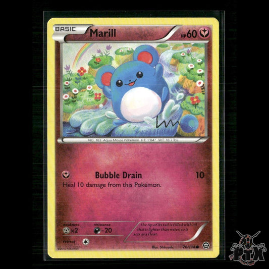 Marill 76/114 XY - Steam Siege NM Pokemon