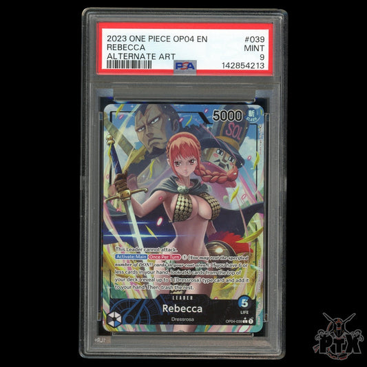 Rebecca OP04-039 PSA 9 Kingdoms of intrigue One Piece