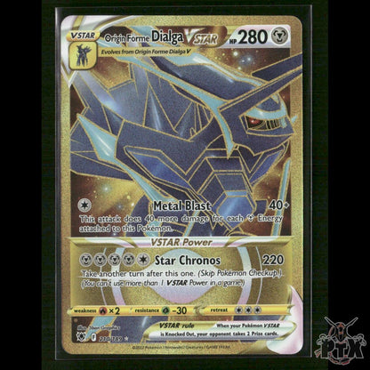 Origin Forme Dialga VSTAR (Secret) 210/189 SWSH10: Astral Radiance NM Pokemon