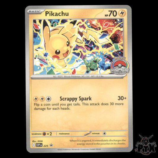 Pikachu #225 Scarlet & Violet Promo NM/Near Mint Pokemon 2025
