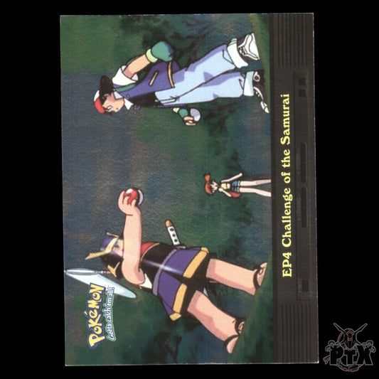 Topps Series 1 EP4 Challenge of the Samurai Foil Pokemon 2000