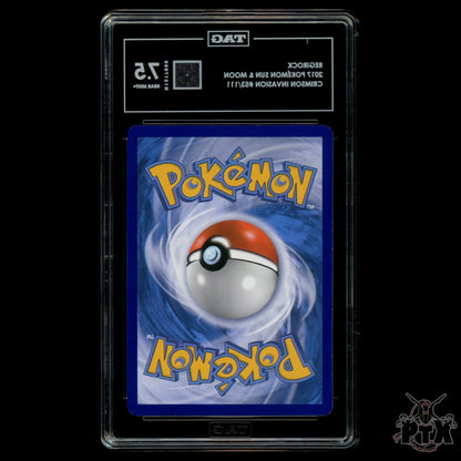 Regirock Holo 53/111 TAG 7.5 Crimson Invasion Pokemon 2017
