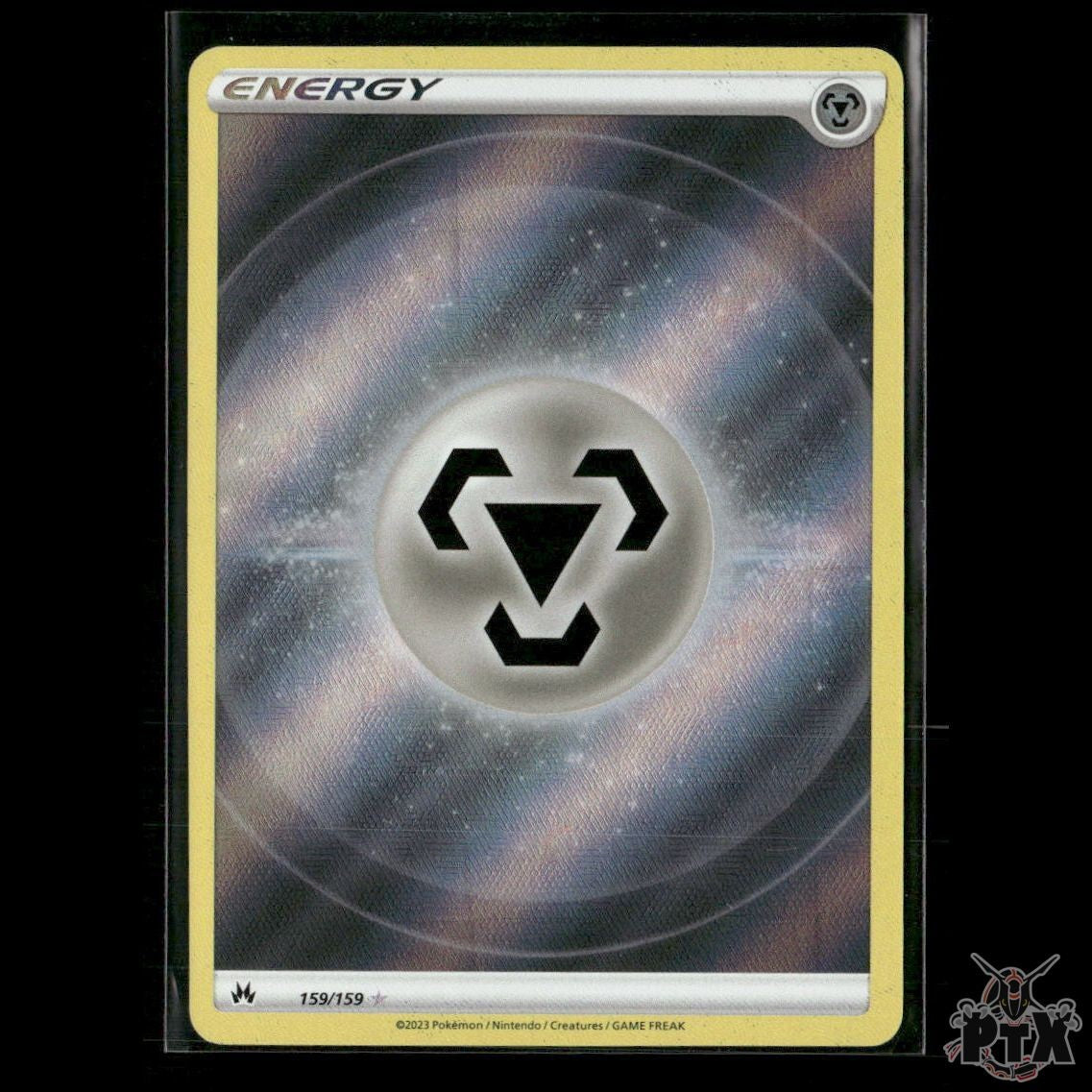 Metal Energy (Texture Full Art) 159/159 SWSH: Crown Zenith NM Pokemon