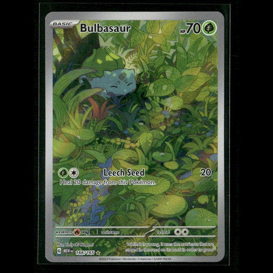 Bulbasaur 166/165 SV: Scarlet & Violet 151 NM Pokemon