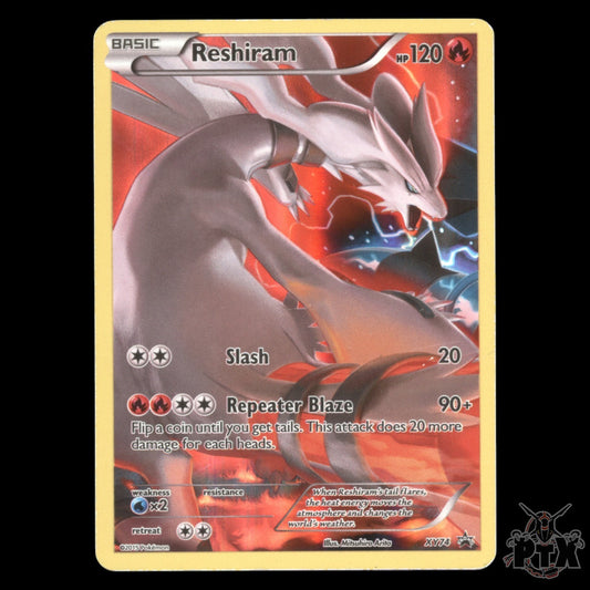 Reshiram #XY74 XY Promo MP/Moderatly Played Pokemon 2015