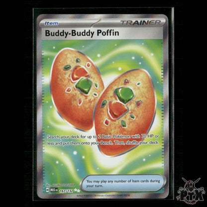 Buddy-Buddy Poffin 167/132 ME01: Mega Evolution NM Pokemon