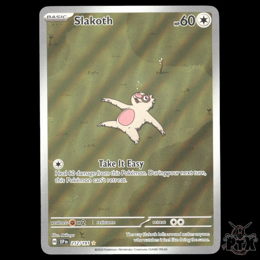 Slakoth #212/191 Surging Sparks NM/Near Mint Pokemon 2024