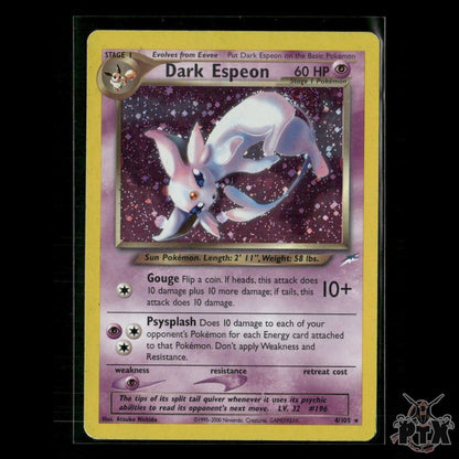 Dark Espeon Holo 4/105 Neo Destiny NM Pokemon