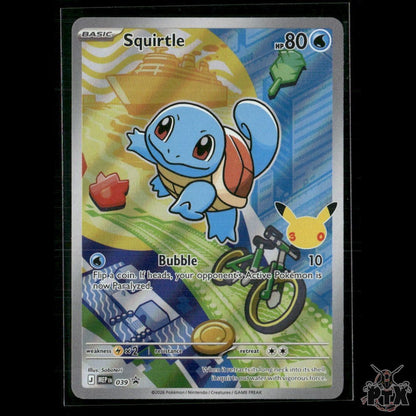 Squirtle 039 ME: Mega Evolution Promo NM Pokemon