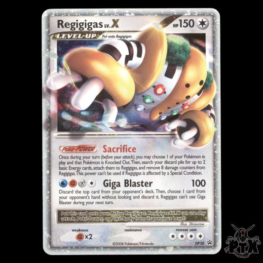 Regigigas LV.X DP30 Diamond and Pearl Promos NM/LP Pokemon 2008