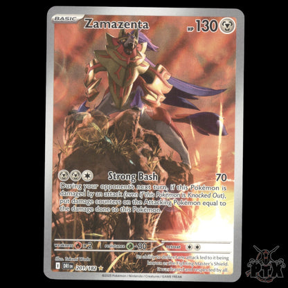 Zamazenta #201/182 Destined Rivals NM/Near Mint Pokemon 2025