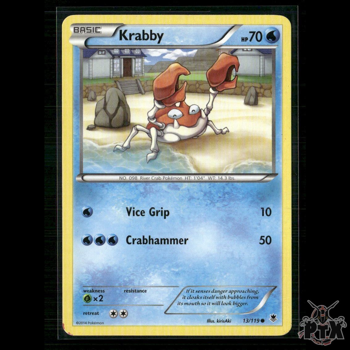 Krabby 21/83 Generations LP Pokemon