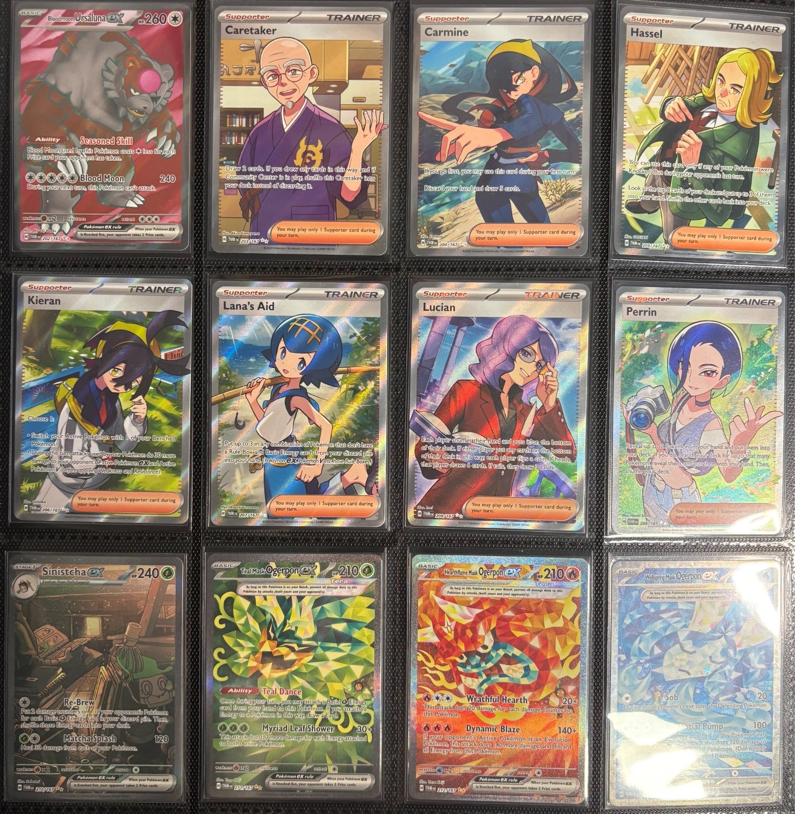 Twilight Masquerade Master Set 226/226 All NM/NM+ Pokemon 2024