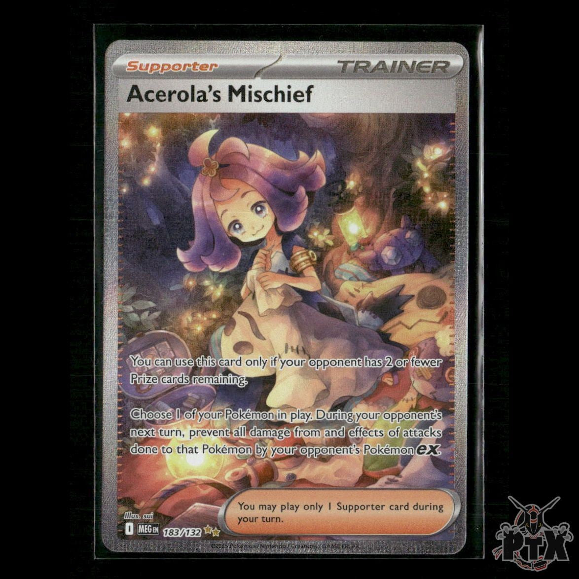 Acerola's Mischief 183/132 ME01: Mega Evolution NM Pokemon