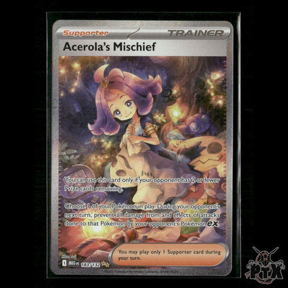 Acerola's Mischief 183/132 ME01: Mega Evolution NM Pokemon