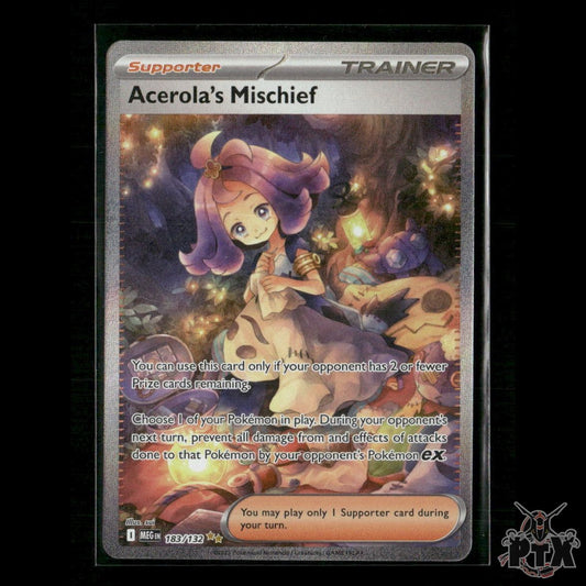 Acerola's Mischief 183/132 ME01: Mega Evolution NM Pokemon