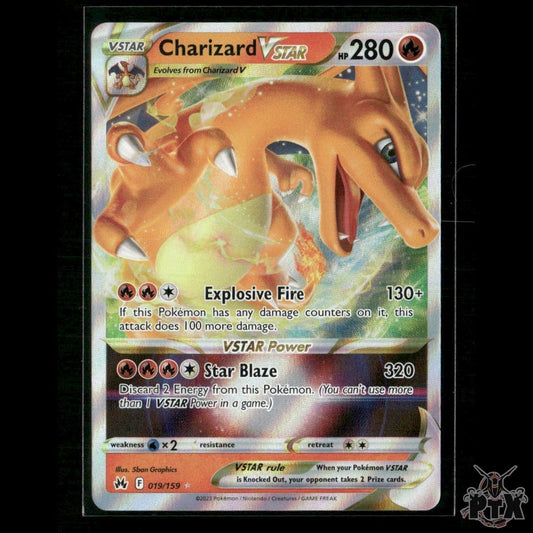 Charizard VSTAR 019/159 SWSH: Crown Zenith NM Pokemon