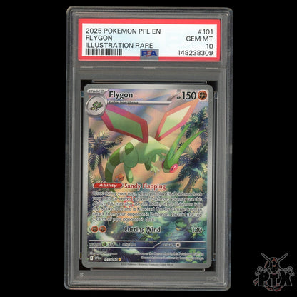 Flygon 101/094 PSA 10 Phantasmal Flames Pokemon 2025