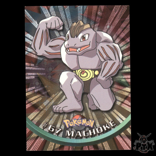 Topps Machoke #67 Foil Series 1 Pokemon 2000