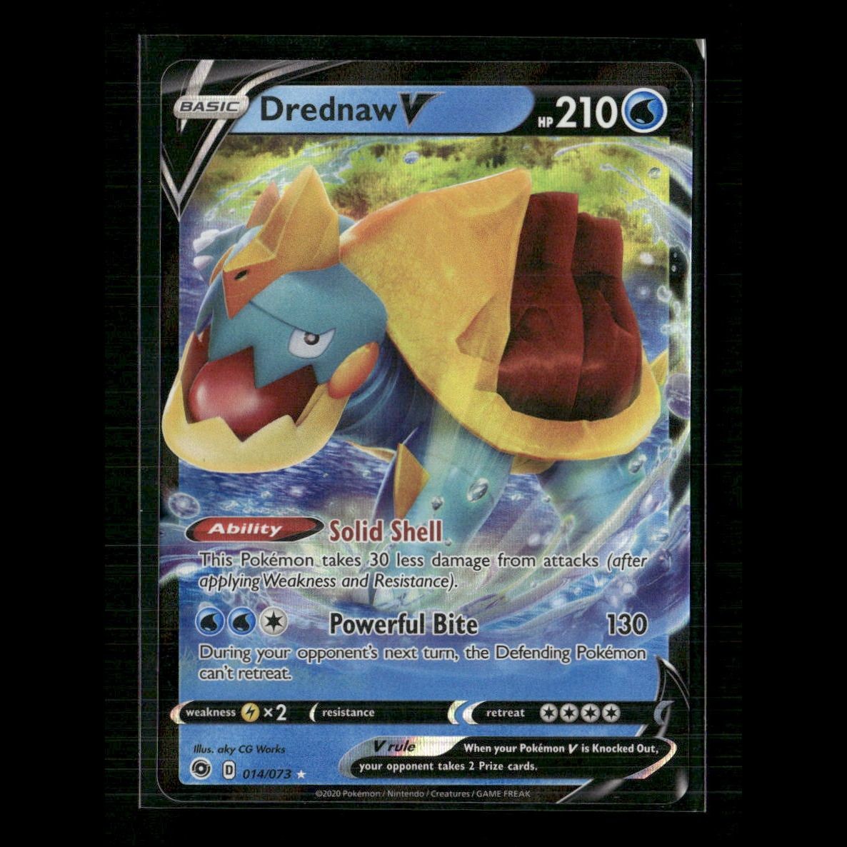 Drednaw V 14/73 Champion's Path NM Pokemon
