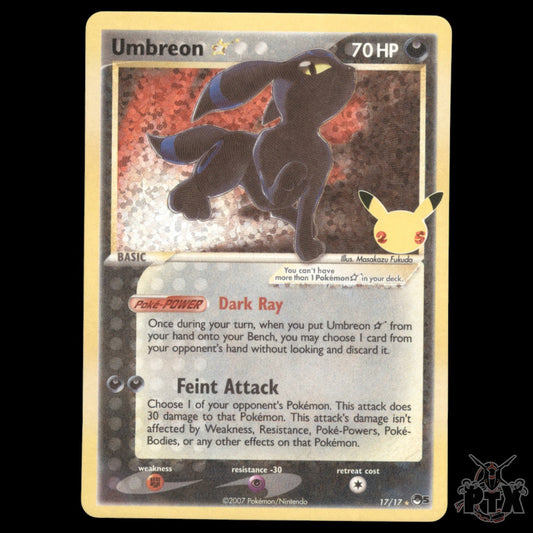 Umbreon #017/017 Celebrations NM/Near Mint Pokemon 2021