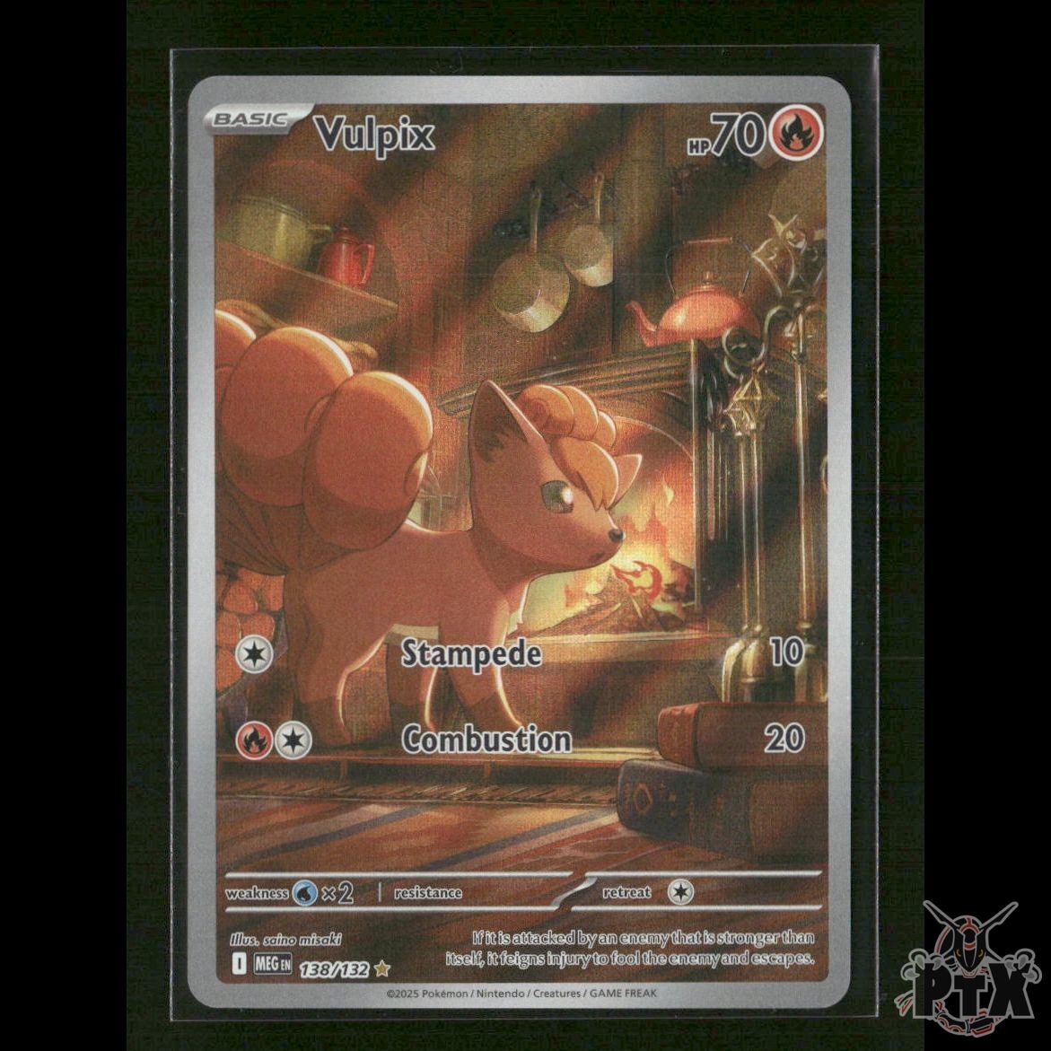 Vulpix 138/132 ME01: Mega Evolution NM Pokemon