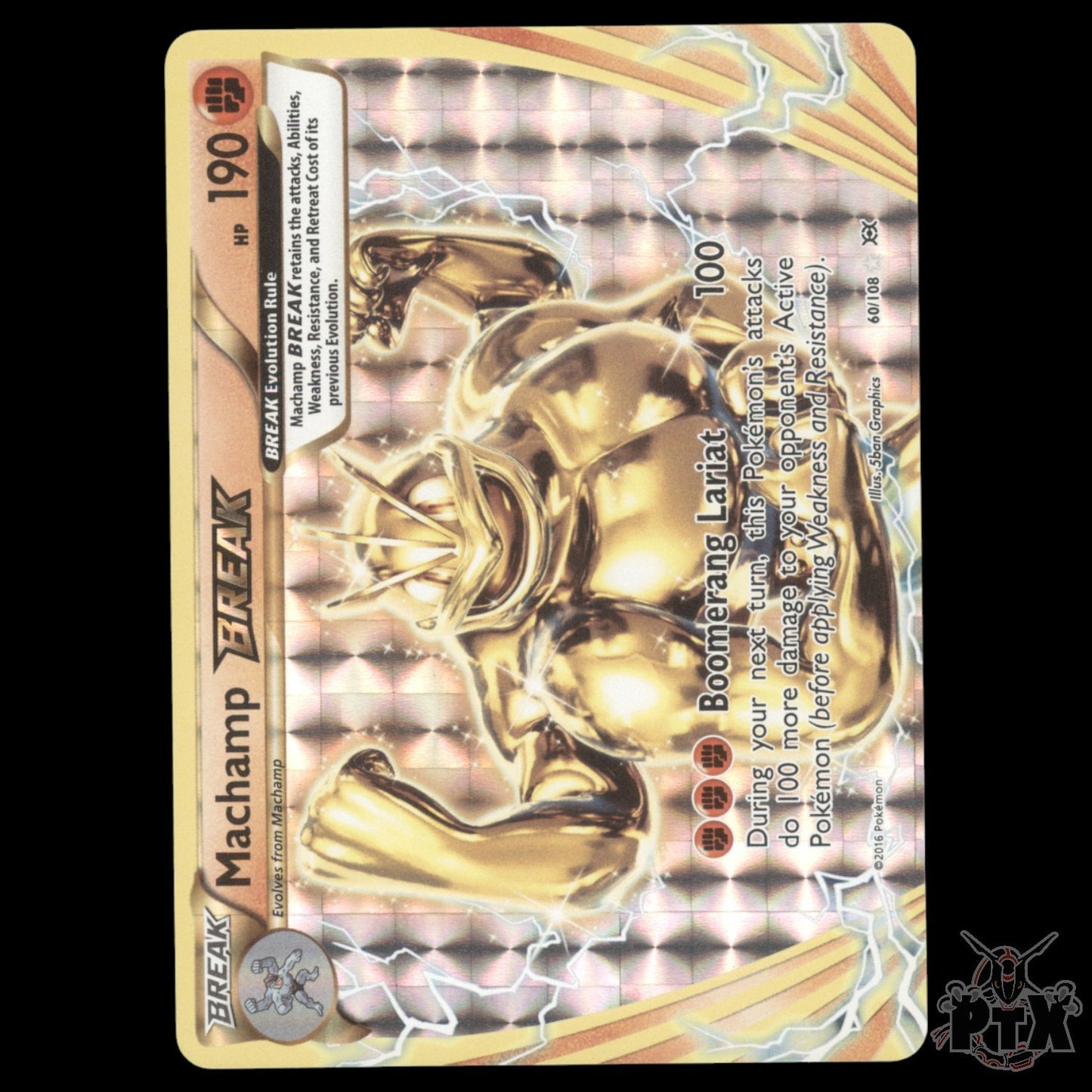 Machamp BREAK #60/108 XY Evolutions NM/Near Mint Pokemon 2016