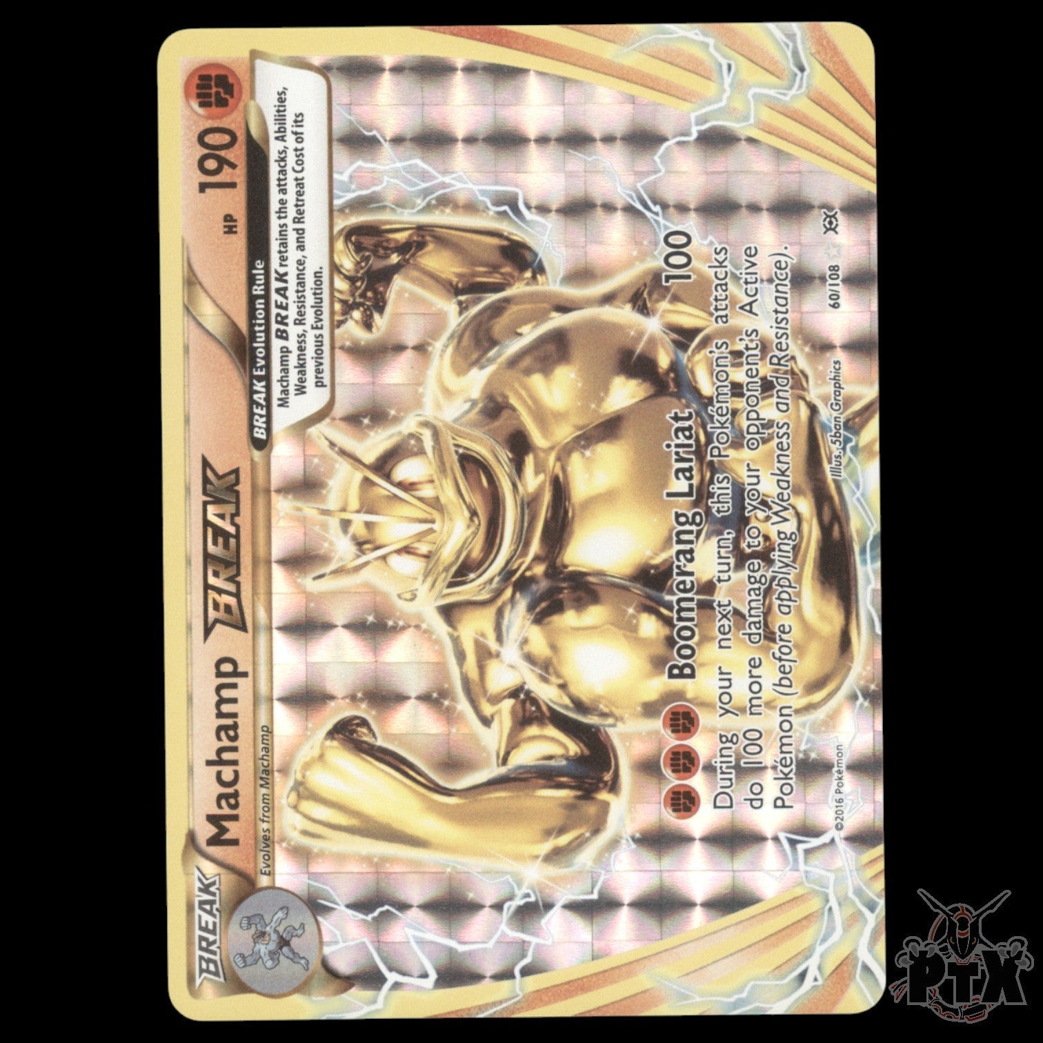 Machamp BREAK #60/108 XY Evolutions NM/Near Mint Pokemon 2016
