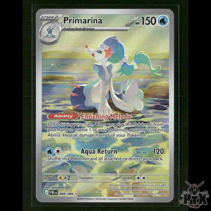 Primarina 088/084 ME05: Pitch Black NM Pokemon