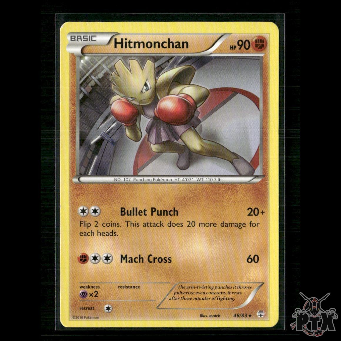 Hitmonchan 48/83 Generations LP Pokemon
