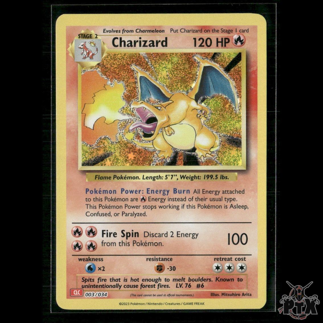 Charizard 003/034 Trading Card Game Classic NM Pokemon