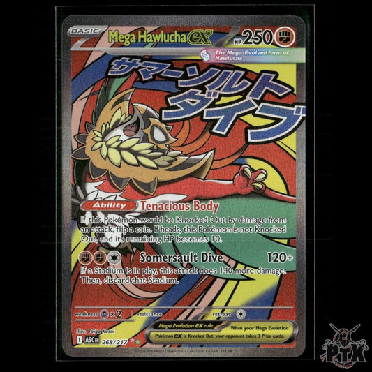 Mega Hawlucha ex 268/217 ME: Ascended Heroes NM Pokemon