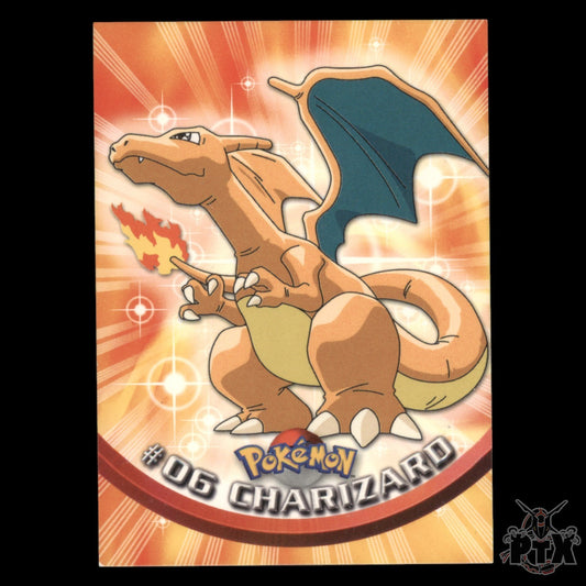 Topps Charizard #06 Series 1 Pokemon 2000