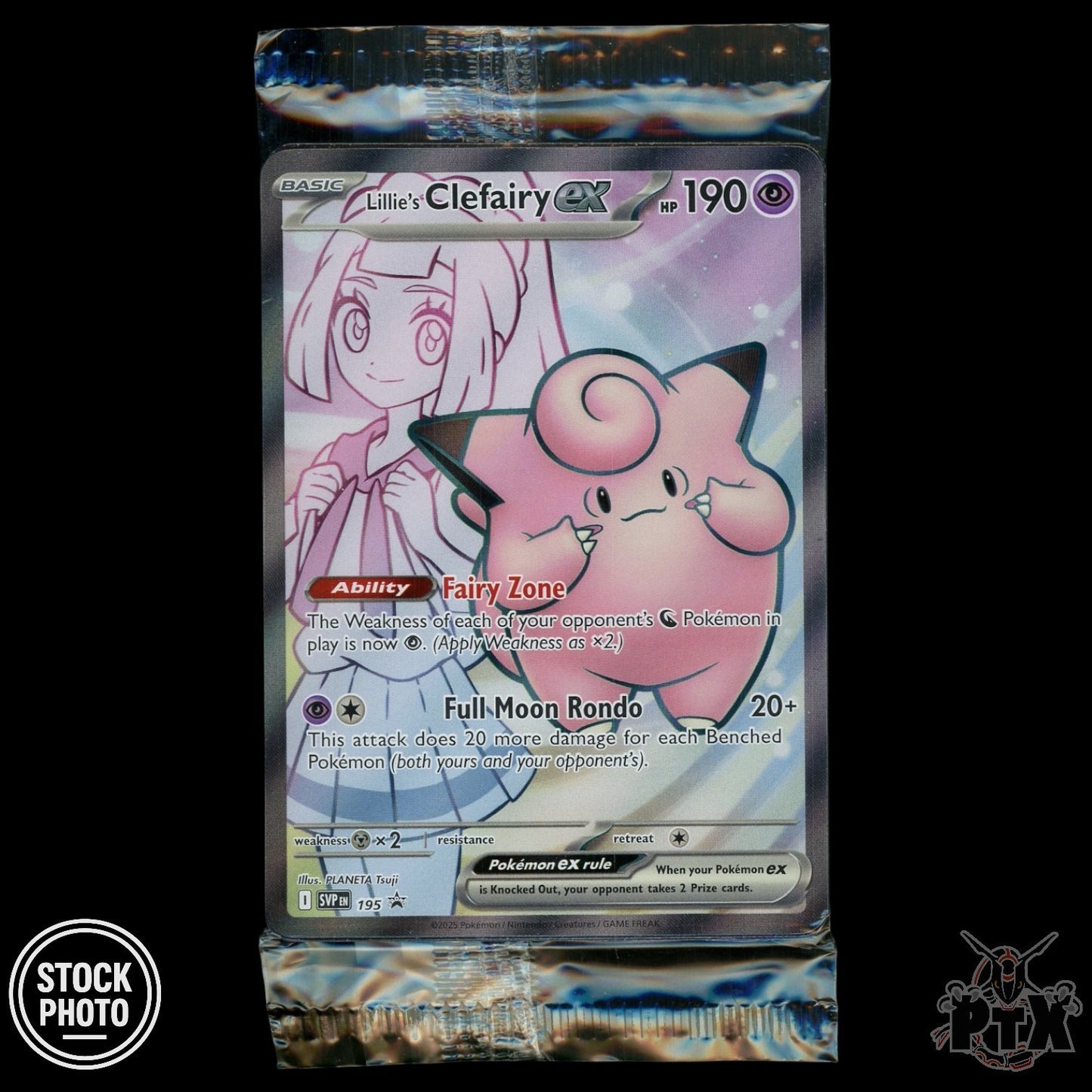 Lillie's Clefairy #195 Scarlet & Violet Promo Sealed Pokemon 2025