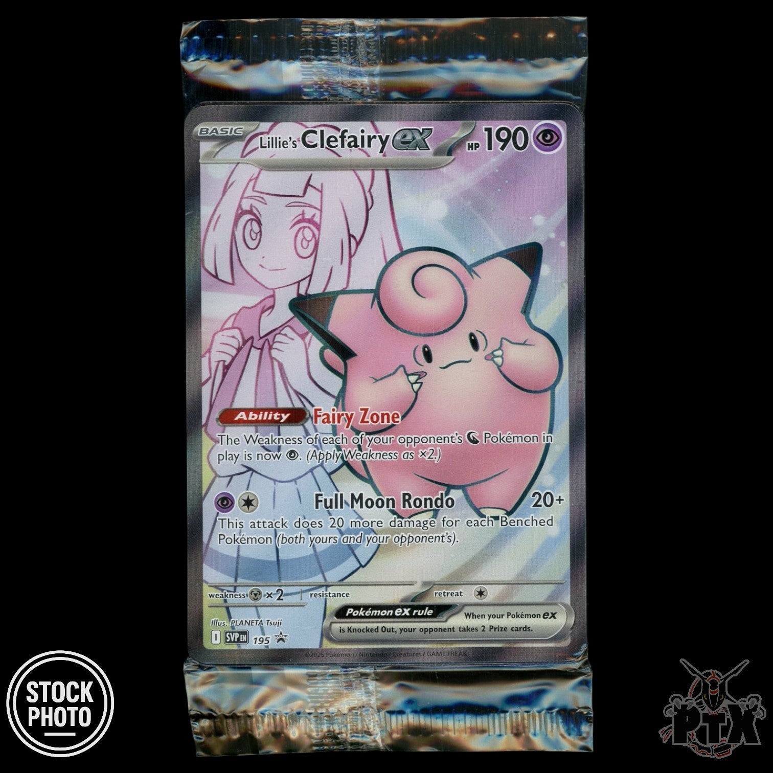 Lillie's Clefairy #195 Scarlet & Violet Promo Sealed Pokemon 2025