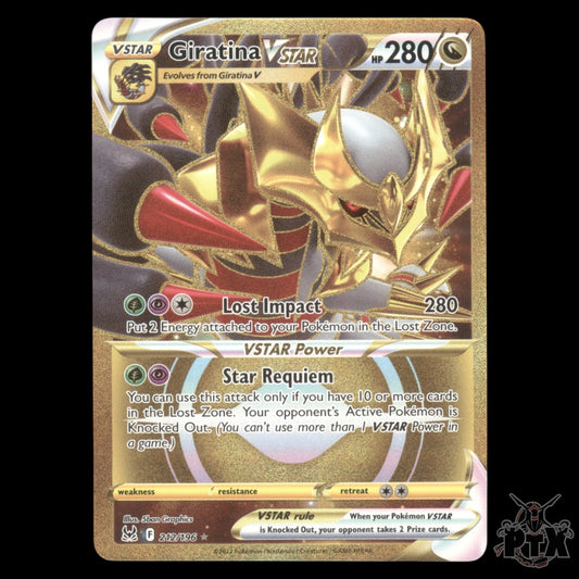 Giratina Vstar #212/196 Lost Origin NM/Near Mint Pokemon 2022