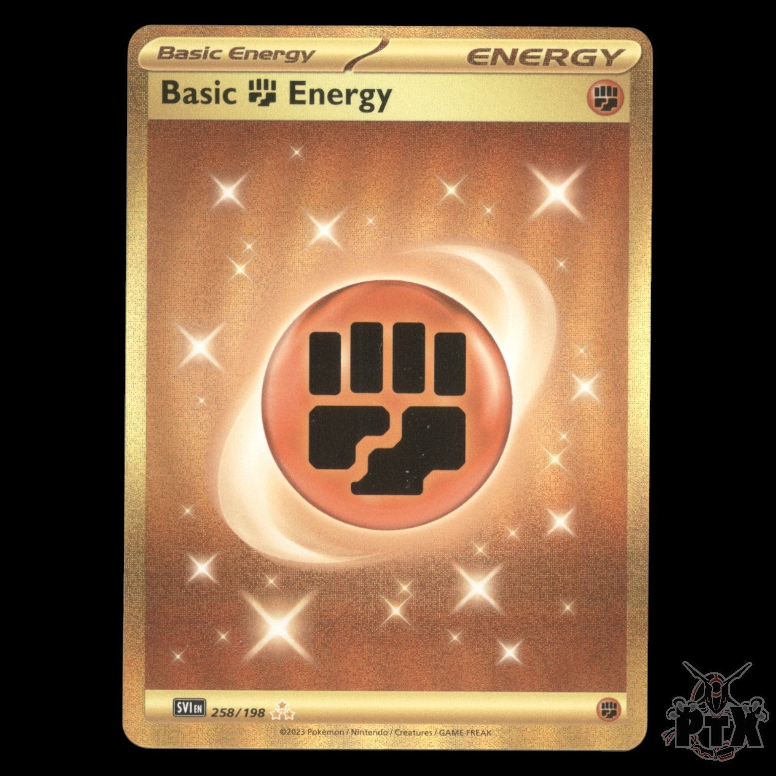 Fighting Energy #258/198 Scarlet & Violet Base NM/Near Mint Pokemon 2023
