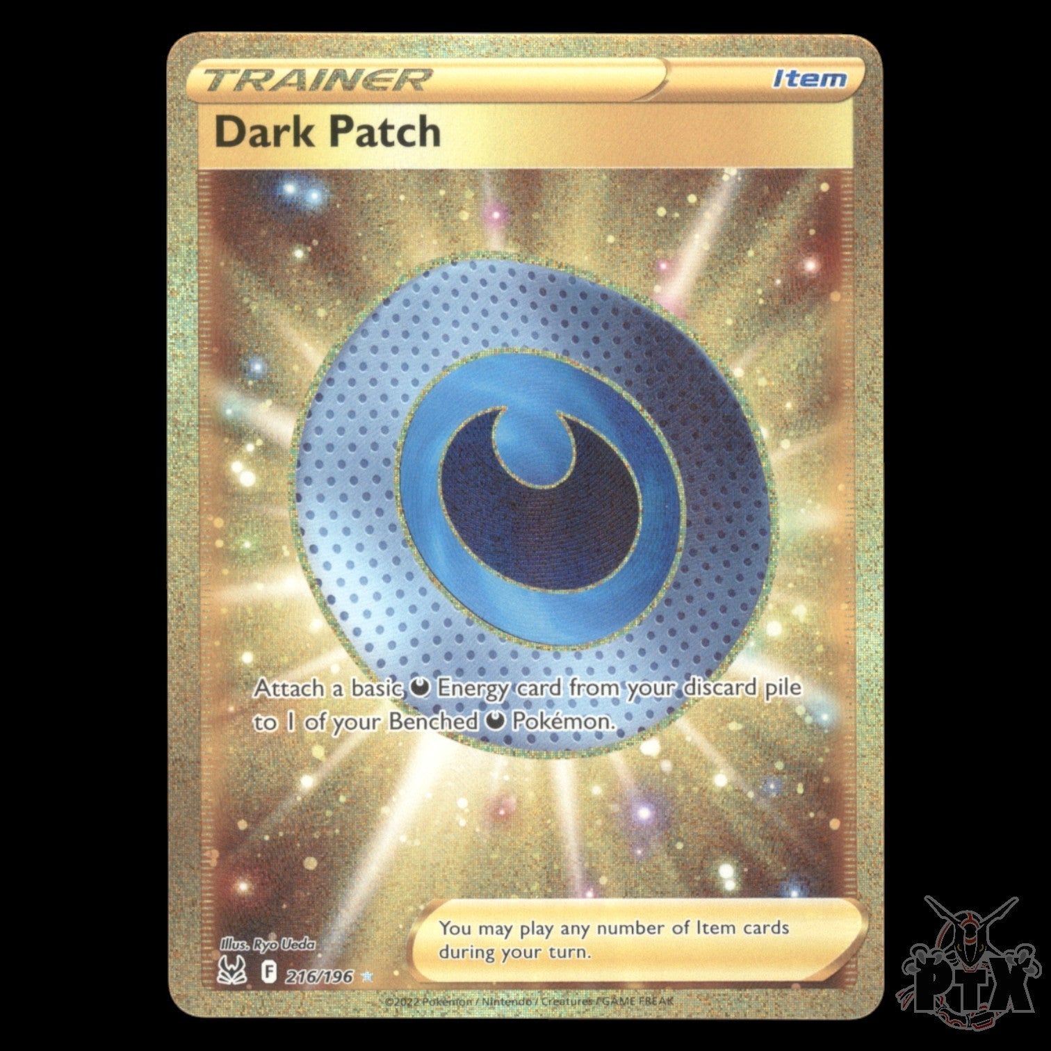 Dark Patch #216/196 Lost Origin NM/Near Mint Pokemon 2022