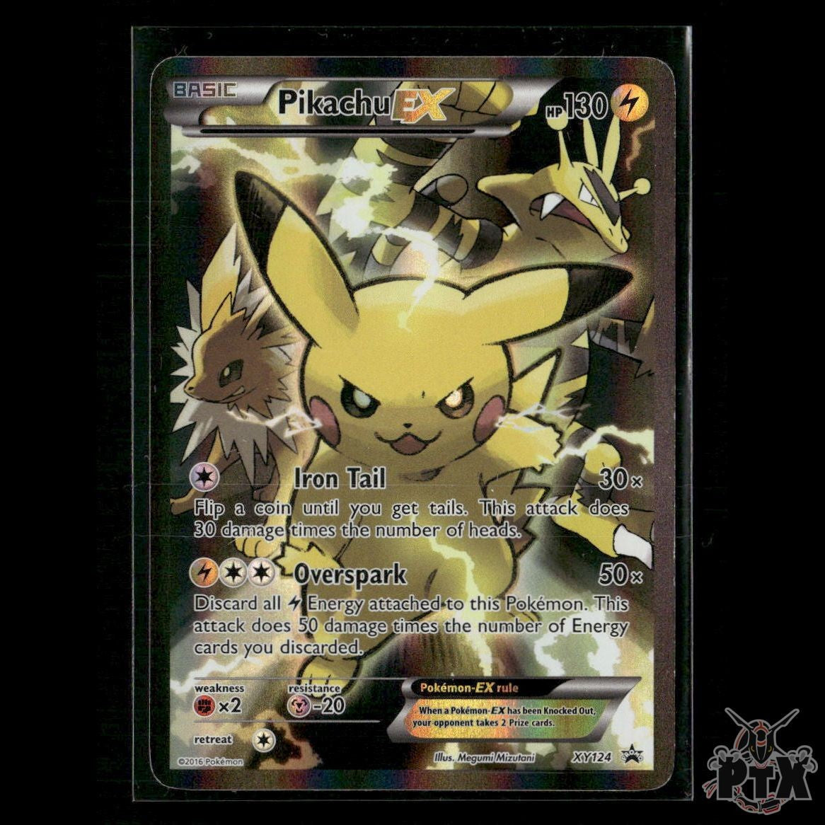 Pikachu EX XY124 XY Promos MP Pokemon