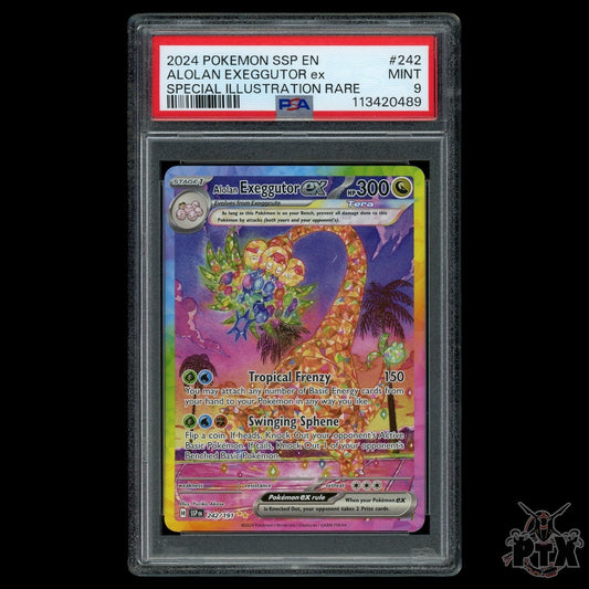 Alolan Exeggutor #242/191 PSA 9 Surging Sparks Pokemon 2024