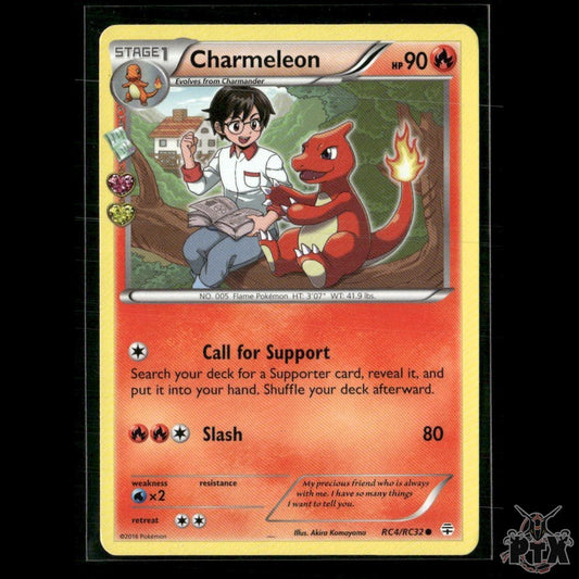 Charmeleon RC4/RC32 Generations: Radiant Collection LP Pokemon