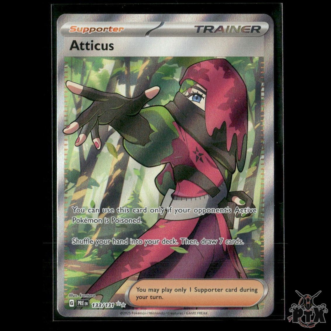 Atticus 133/131 SV: Prismatic Evolutions NM Pokemon 2025
