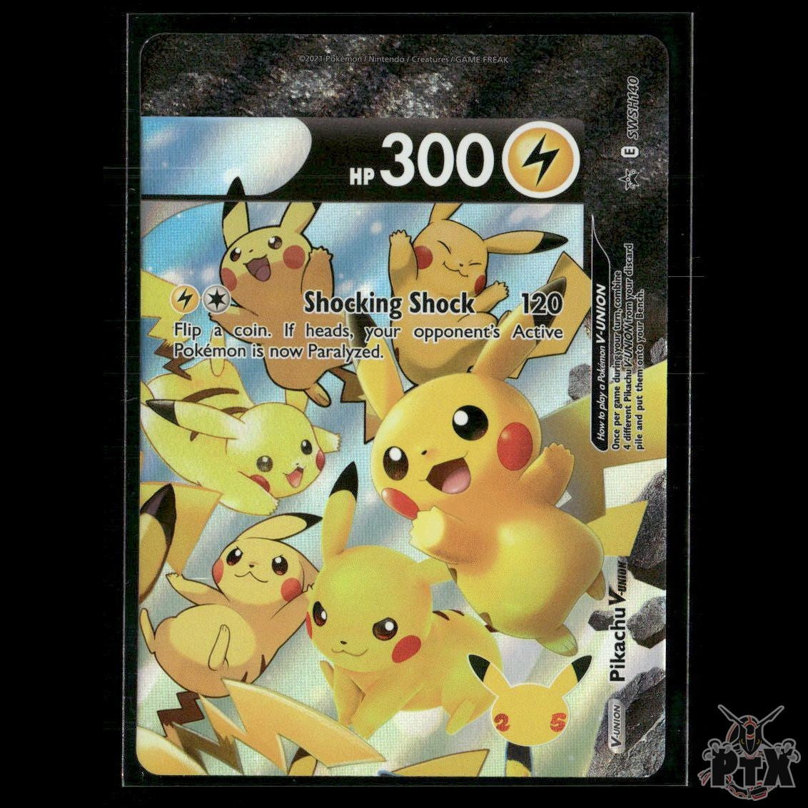 Pikachu V-Union SWSH140 SWSH: Sword & Shield Promo Cards NM Pokemon