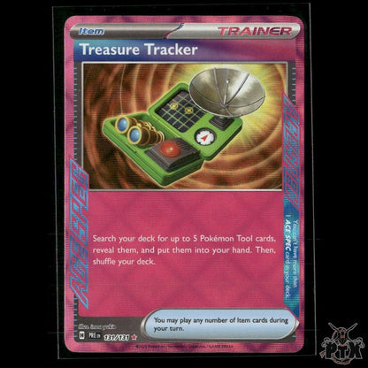 Treasure Tracker 131/131 SV: Prismatic Evolutions NM Pokemon 2025