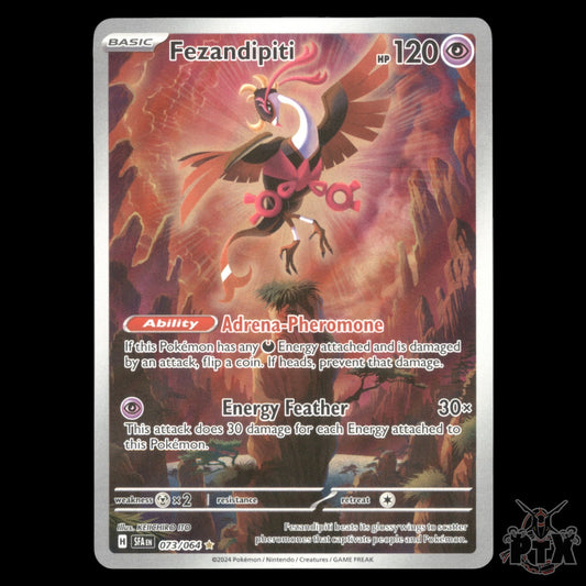 Fezandipiti #073/064 Shrouded Fable NM/Near Mint Pokemon 2024