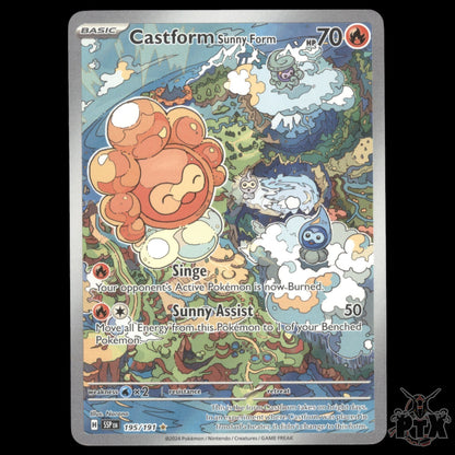 Castform #195/191 Surging Sparks NM/Near Mint Pokemon 2024