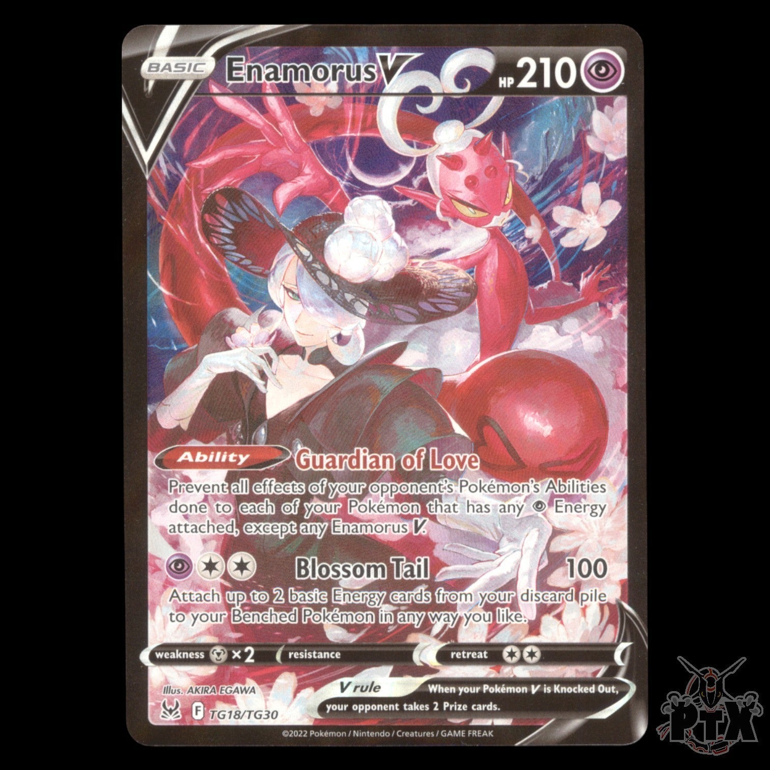 Enamorus V #TG18/TG30 Lost Origin NM/Near Mint Pokemon 2022