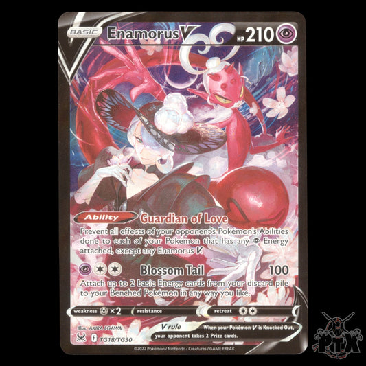 Enamorus V #TG18/TG30 Lost Origin NM/Near Mint Pokemon 2022