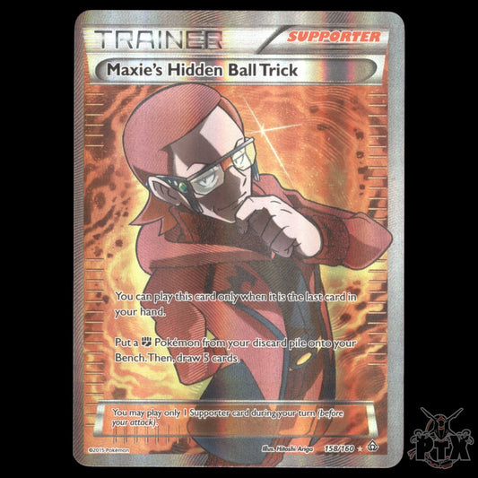 Maxie's Hidden Ball Trick #158/160 Primal Clash LP/Lightly Played Pokemon 2015
